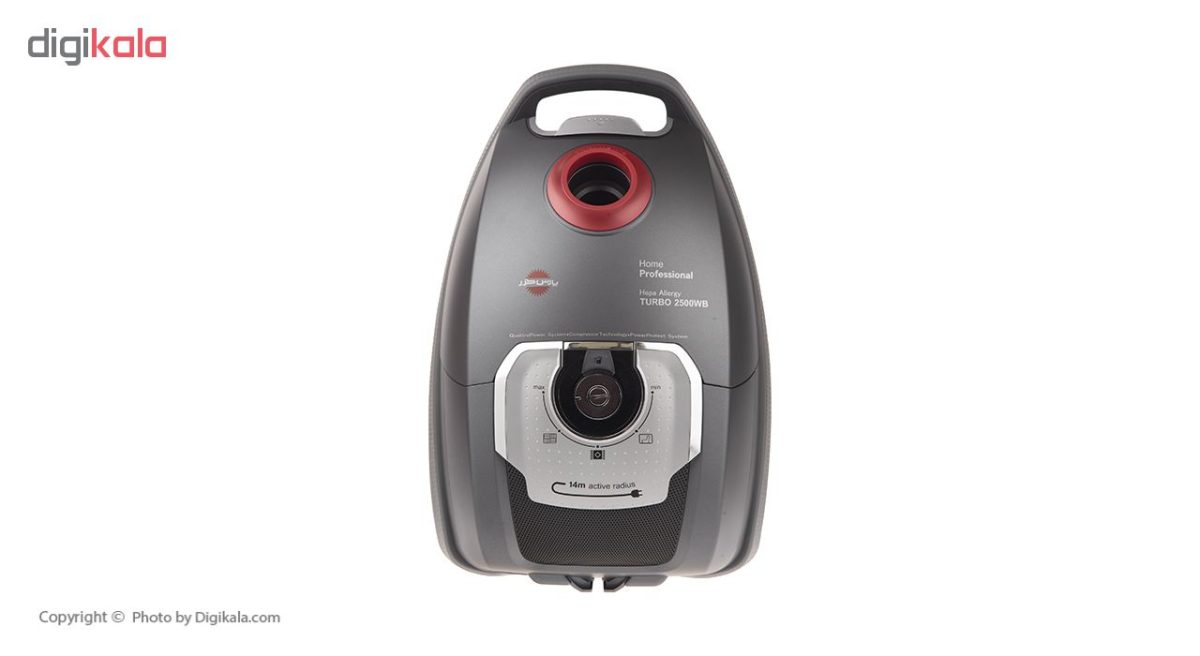 جاروبرقی 2400 وات پارس خزر مدل Turbo 2500WB