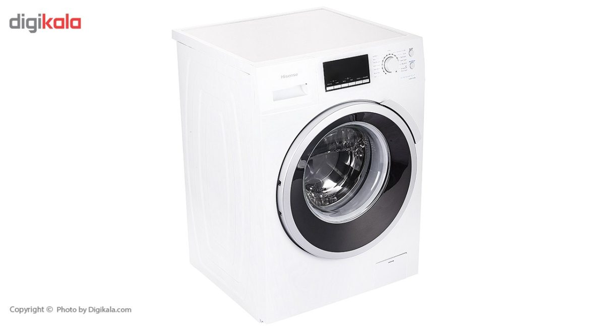 ماشین لباسشویی هایسنس مدل WFH8012D ظرفیت 8 کیلوگرم