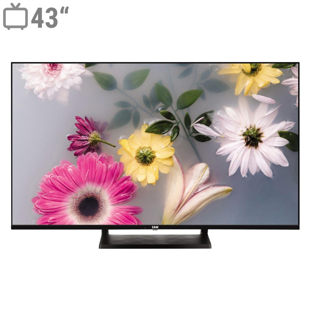 تلویزیون 43 اینچ ال ای دی هوشمند سام مدل UQ43D6500MH