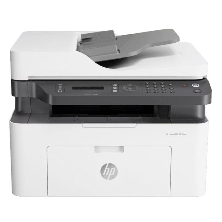 پرینتر چند کاره لیزری تک رنگ اچ پی مدل Laser MFP 139fnw با اتصال باسیم و بی سیم سایز چاپ A4