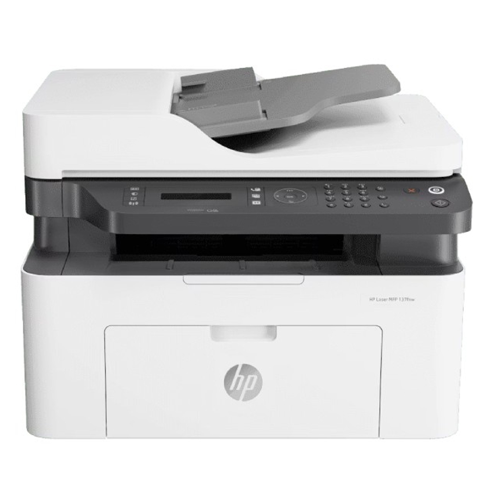 پرینتر چند کاره لیزری تک رنگ اچ پی مدل Laser MFP 139fnw با اتصال باسیم و بی سیم سایز چاپ A4