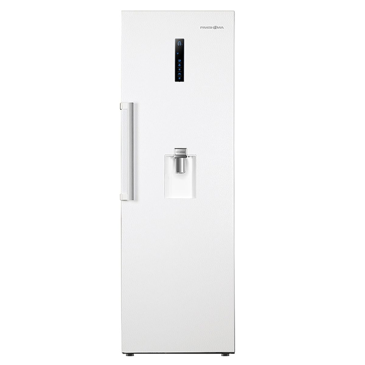 یخچال و فریزر دوقلو 40 فوت پاکشوما مدل RTRA-RTFA۹۰۱iW (N۲)، دارای نمایشگر و بدون برفک، با ارتفاع 187، پهنای 118 و عمق 73 سانتی‌متر، میزان مصرف انرژی A+، دارای 5 طبقه در یخچال و 4 کشو در فریزر، دارای سیستم نوفراست